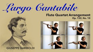 Flute Etude Transformed into Quartet  Gariboldi Op 132 No 10 [upl. by Salem90]