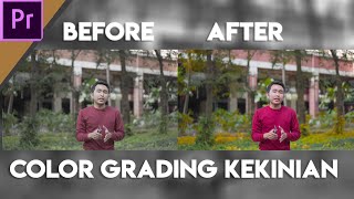 Cara color grading kekinian lebih mudah di Adobe Premiere Pro cc 2019  Linear Curve Lumetri Color [upl. by Annoved]