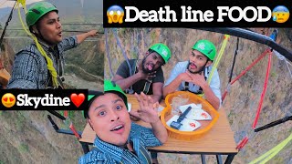 😱Death line Food😰  Sky dine😍  Nepal Ride🔥  Contentillamamey  Aj  Tamil  Ninja 650 [upl. by Carmelina]