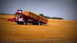 Worlds Fastest Bale Stacker [upl. by Ardnohs]