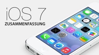 APPLE iOS 7  Zusammenfassung  Neuerungen  First Look DeutschGerman [upl. by Engamrahc]