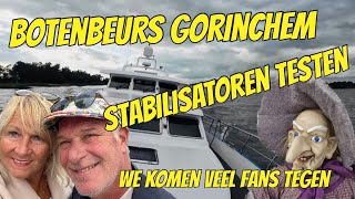 WE ZIJN TE GROOT   BOTENBEURS GORINCHEMSLEEUWIJK 211 YACHT VLOG [upl. by Ssej]