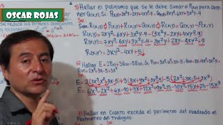 Adición y Sustracción de Polinomios Ejercicio 6 Ley Distributiva y Reducción de Términos Semejantes [upl. by Nitram430]