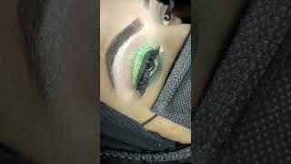 Glossy eye makeup viralvideo viralreels youtubeshort video makeup glitter vlog viralshorts [upl. by Cowen]