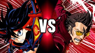 Will Of The Kill Ryūko Matoi VS Travis Touchdown Kill la Kill VS No More Heroes  VS Trailer [upl. by Attenrev]