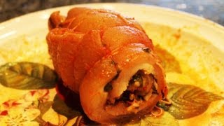 Pork Skin Braciole [upl. by Annadiana]