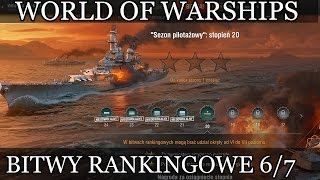 Błyskawica  World of Warships Wows  Bitwy rankingowe 67 [upl. by Park481]