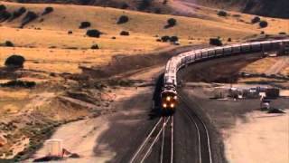 BNSF completes double track project in Abo Canyon [upl. by Airyt]