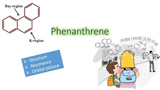 Structure of Phenanthrene [upl. by Jarek]