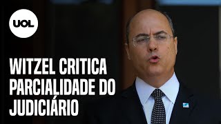 Witzel cita Lula para criticar Judiciário quotMoro foi parcialquot [upl. by Crispen]