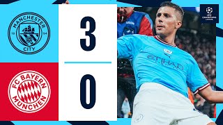 HIGHLIGHTS Man City 30 Bayern Munich  CITY TURN ON THE STYLE IN CHAMPIONS LEAGUE QUARTERFINAL [upl. by Davidoff]