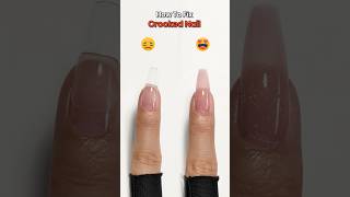 ✨Stepbystep Guide How to Fix Crooked Nails 😍💅 [upl. by Wixted22]