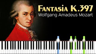 Fantasia in D minor K397  Wolfgang Amadeus Mozart [upl. by Maidel]