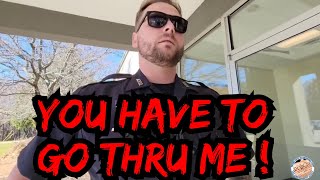 Frauditor Tries to BARGE INTO Building TRESPASSED Part 1 [upl. by Durwood]