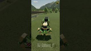 Mowing and Collecting Grass at Same time  FS 22 🔥 shorts [upl. by Lucinda]