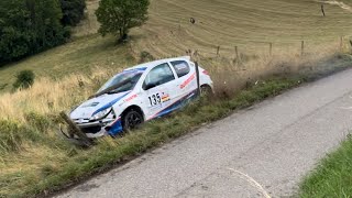 Rallye Saint Marcellin 2024 Crash [upl. by Camilo]