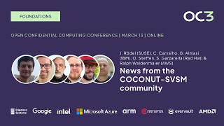 News from the COCONUTSVSM community  OC3 2024 [upl. by Woodie986]