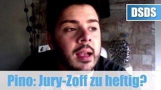 DSDSVlog mit Pino Severino JuryZoff zu heftig [upl. by Annod]