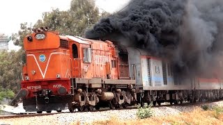 Hardcore SMOKING ALCos  Indian Railways EXCLUSIVE [upl. by Ikilisav]