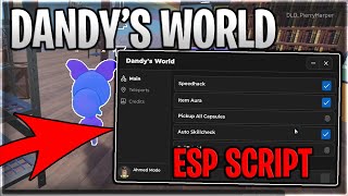 ALPHA🎟️ Dandys World Script Hack Item Aura Auto Skillcheck amp Esp  Roblox 2024 [upl. by Neyugn655]