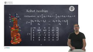 How to Compute the Jacobian of a Robot Manipulator A Numerical Example  Robotic Systems [upl. by Abihsat]