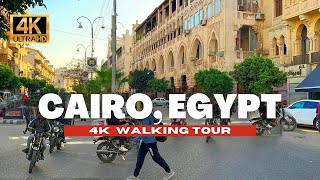 🇪🇬 CAIRO EGYPT WALKING TOUR  HELIOPOLIS amp BARON EMPIAN PALACE  4K HDR  60fps [upl. by Fadden]