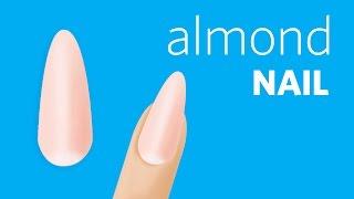 How to File Almond Nails [upl. by Johann]