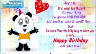 Animated Happy Birthday Greeting Cards  Free Animated Birthday Wishes eCards [upl. by Aleahs794]