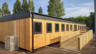 Modular Classroom Walkthrough  Beths Grammar School Bexley London [upl. by Eecyak710]