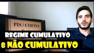 Qual a diferença entre os regimes CUMULATIVO e NÃO CUMULATIVO PISCOFINS [upl. by Albin369]