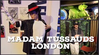 Madame Tussauds London 2021 tour Wax Museum LondonIndianinUK [upl. by Carbrey]