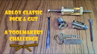 Abloy Classic Pick and Gut  A Real ToolMakers Challenge [upl. by Launamme851]