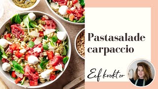 Pastasalade carpaccio [upl. by Troth]