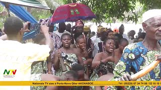 PALAIS ROYAL DE BONOU SA MAJESTE HOUEZEZOUN CELEBRE LE 14è ANNIVERSAIRE DE SON ACCESSION AU TRÔNE [upl. by Hulbig]