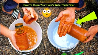 How to Clean Your Water Tank Filter  Easy Way to Clean Water Tank Filter [upl. by Eilyr371]