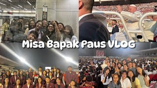 KMK Binus Goes to Misa Bapak Paus di GBK [upl. by Latrina]