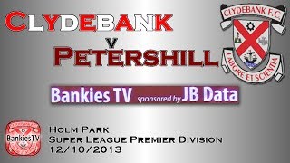 Clydebank v Petershill [upl. by Lorine198]