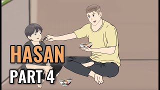 HASAN PART 4  Animasi Sekolah [upl. by Yreffeg372]