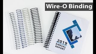 WireO Binding Supplies Overview PLUS Wire Bind Pros and Cons [upl. by Nahej]