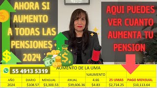 Ahora si aumento a todas las pensiones 2024 [upl. by Wind]