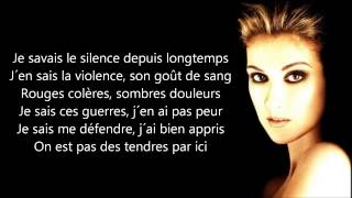 Céline Dion Je sais pas Paroles YouTube [upl. by Otsedom]