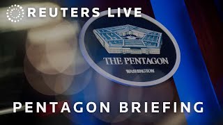 LIVE Pentagon briefing with Sabrina Singh [upl. by Socram541]