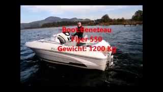 Beneteau 550 Flyer mit Aquamot 41e Außenborder Elektroantrieb [upl. by Dudley]