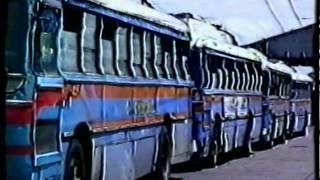 Supresión del Servicio de Trolebuses de Montevideo 26 de Enero de 1992 [upl. by Iraj]