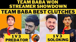 Fs Baba all best clutches  Team Fs Baba won streamer showdown  Esports Pakistan babaop3239 [upl. by Yeloc]