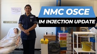 NMC OSCE IM Injection update [upl. by Adamek245]