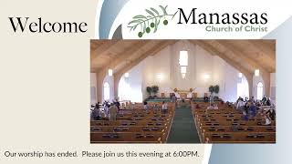 Manassas Church of Christ  Nov 12 2023  Sunday AM Bible Study amp Worship [upl. by Penrod110]