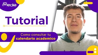 TUTORIAL  CALENDARIO ACADÉMICO [upl. by Leroy]