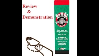 NoMol Mole Trap Review amp Demonstration [upl. by Ahsauqram560]