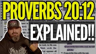 Proverbs 2012 Explained  Bible Knowledge Commentary [upl. by Nagam]